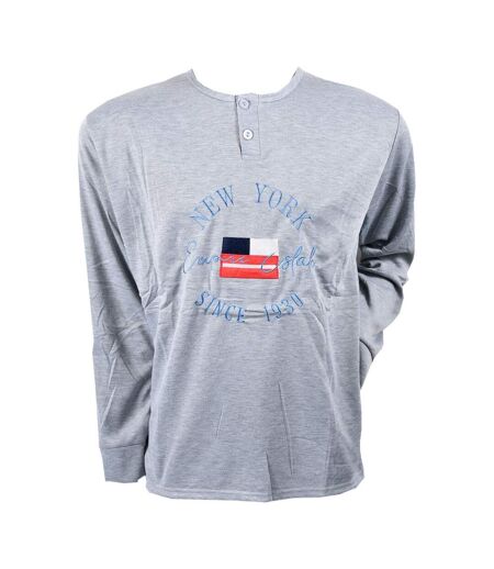 Pyjama Homme Long SWEET SECRET Q2752 NEW YORK GRIS