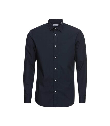 Chemise Manches Longues Marine Homme Jack & Jones Plain - XXL