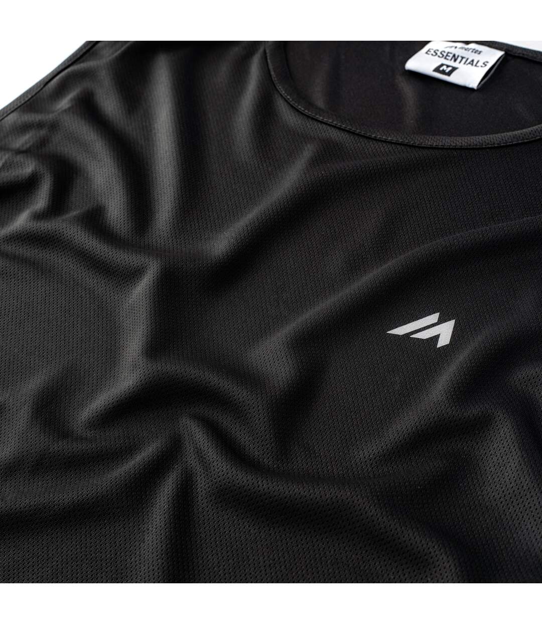 Débardeur Sans Manches Newat Homme Noir Martes Essential-4