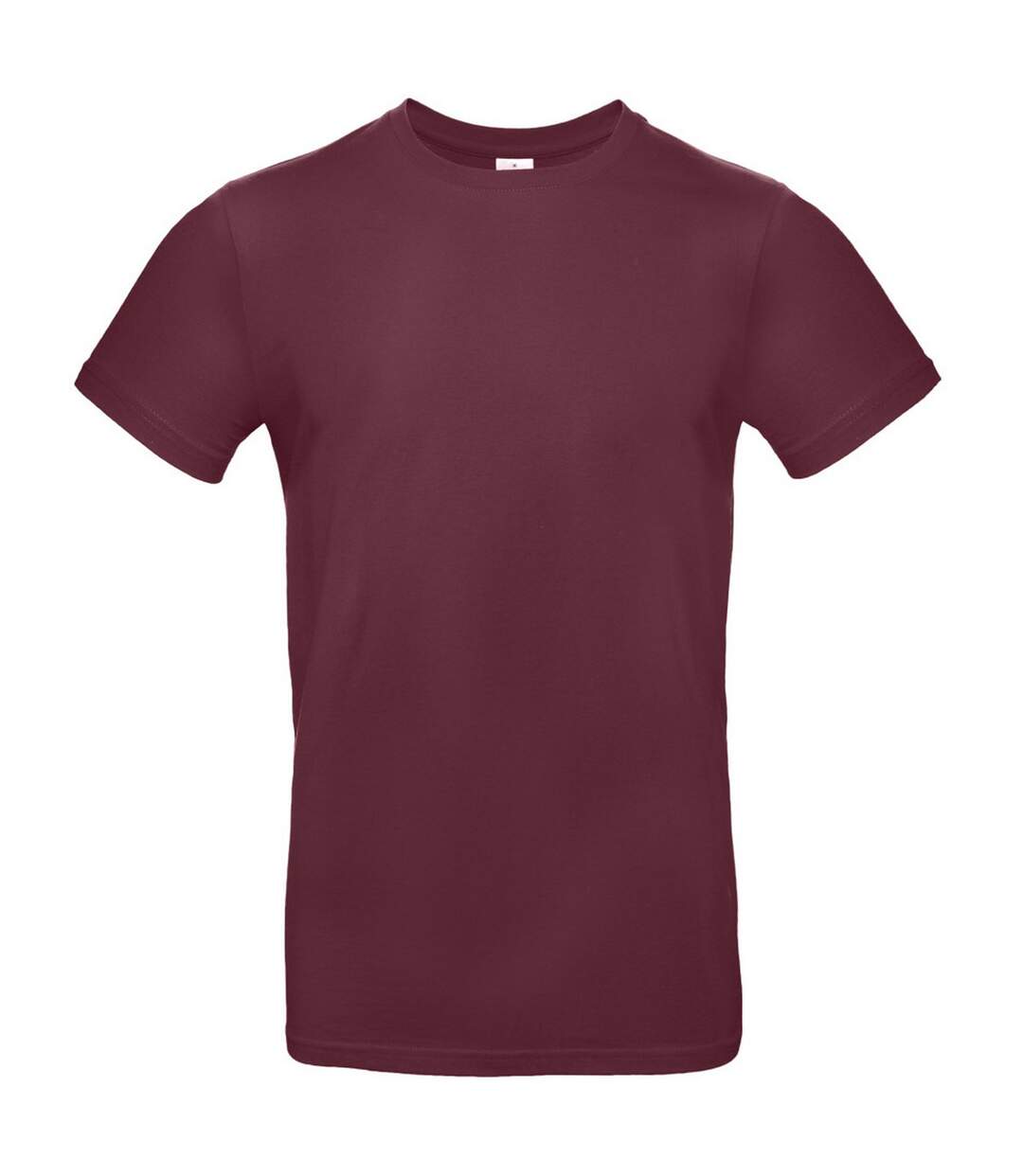 T-shirt manches courtes homme bordeaux B&C B&C