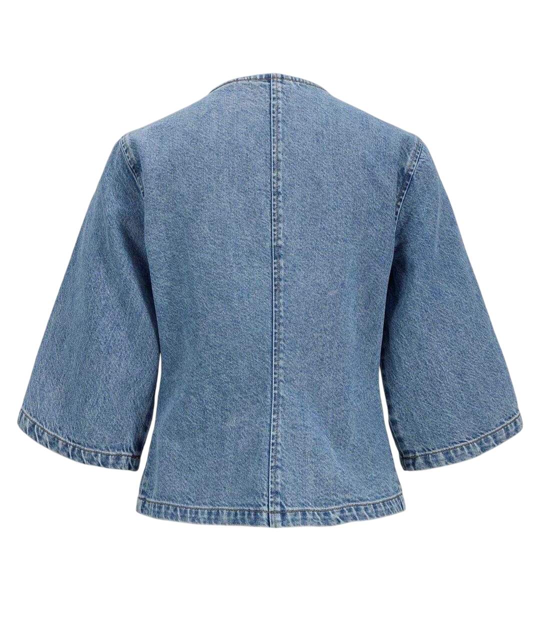 Veste-chemise Manches Larges Femme Bleu JJXX-2