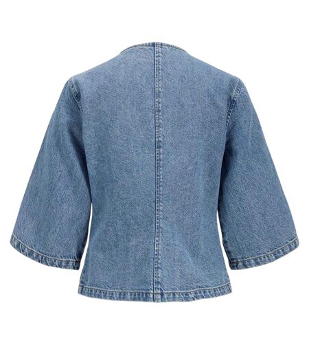 Veste-chemise Manches Larges Femme Bleu JJXX