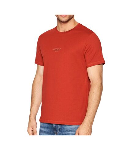T-shirt Rouge Homme Guess Aidy
