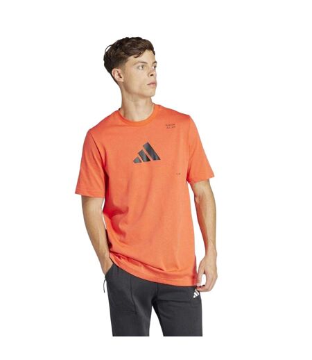 T-shirt Sport All Homme Rouge Vif Adidas