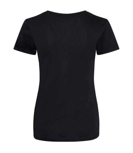 T-shirt cool smooth femme noir vif Awdis