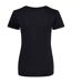 T-shirt cool smooth femme noir vif Awdis-2