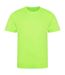 T-shirt smooth adulte vert vif AWDis Cool