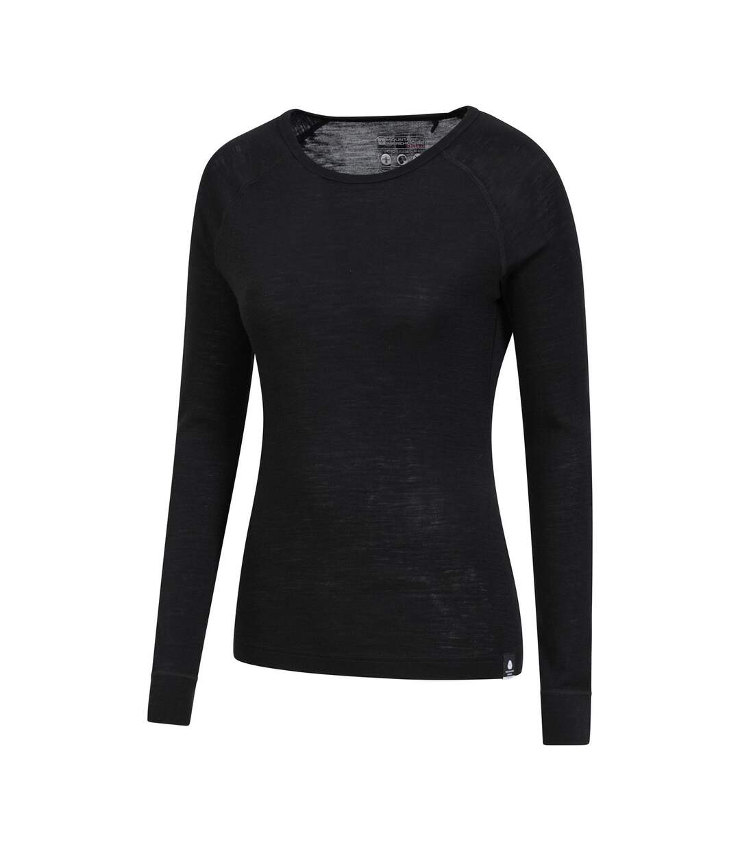 Haut Thermique Merino Femme Noir Mountain Warehouse-3