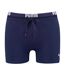 Short De Bain Motif/style Logo Répété Homme Bleu Marine Foncé Puma-1