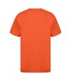 Casual - T-shirt manches courtes - Homme (Orange) - UTAB261