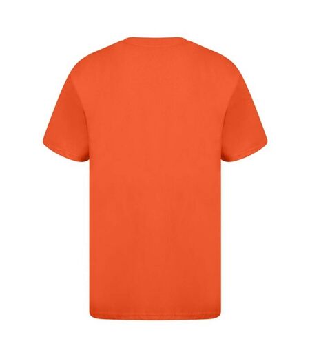 Classic Mens Ringspun Tee Orange Casual