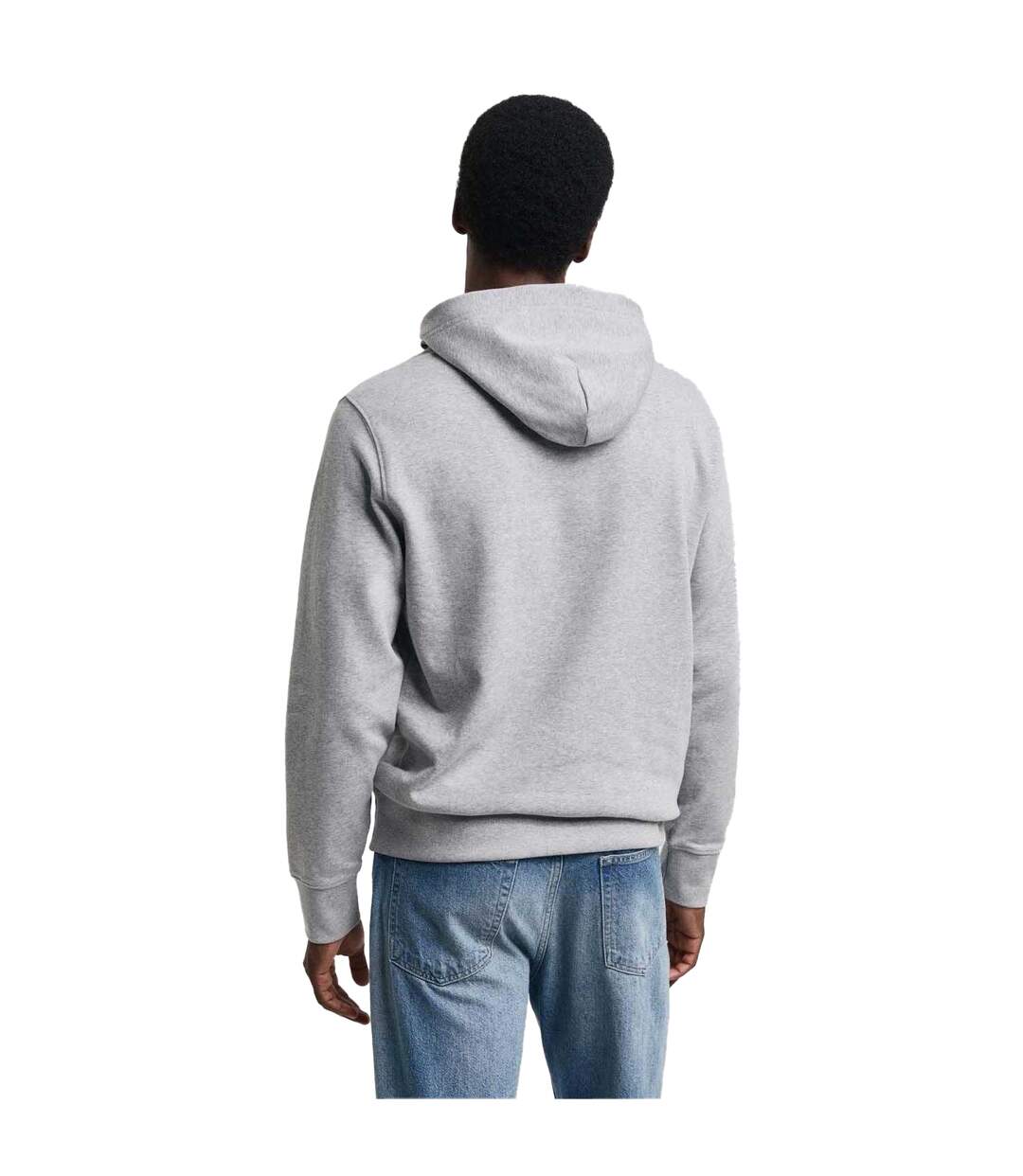 Sweat À Capuche Archive Shield Homme Gris Gant-2