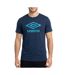 T-Shirt marine homme umbro tyno-1
