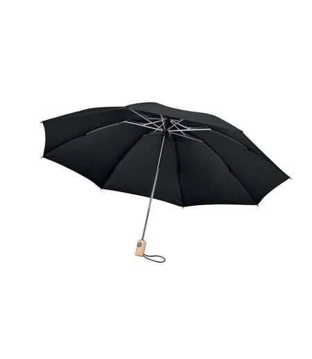 Parapluie Pliant Leeds Taille Unique Noir MidOcean