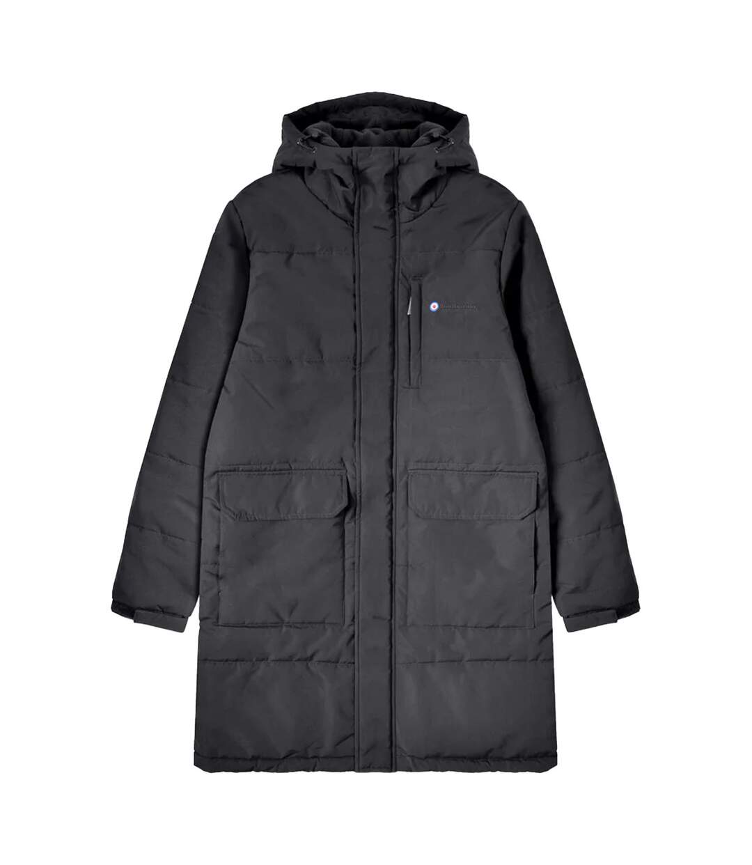 Parka Aw25 Homme Noir Lambretta-1