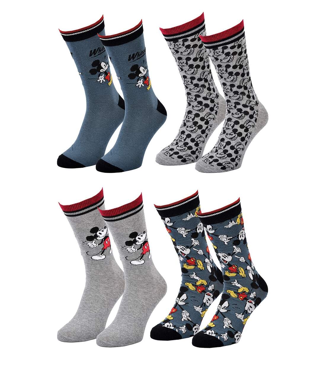 Chaussettes Pack Cadeaux Homme LICENCE Pack 4 Paires MICK24