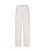 Bas De Pyjama Motif/style Cœurs Femme Blanc Skims-2
