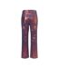 Jean Motif/style Métallisé Lupe Femme Rouge AmyLynn-2