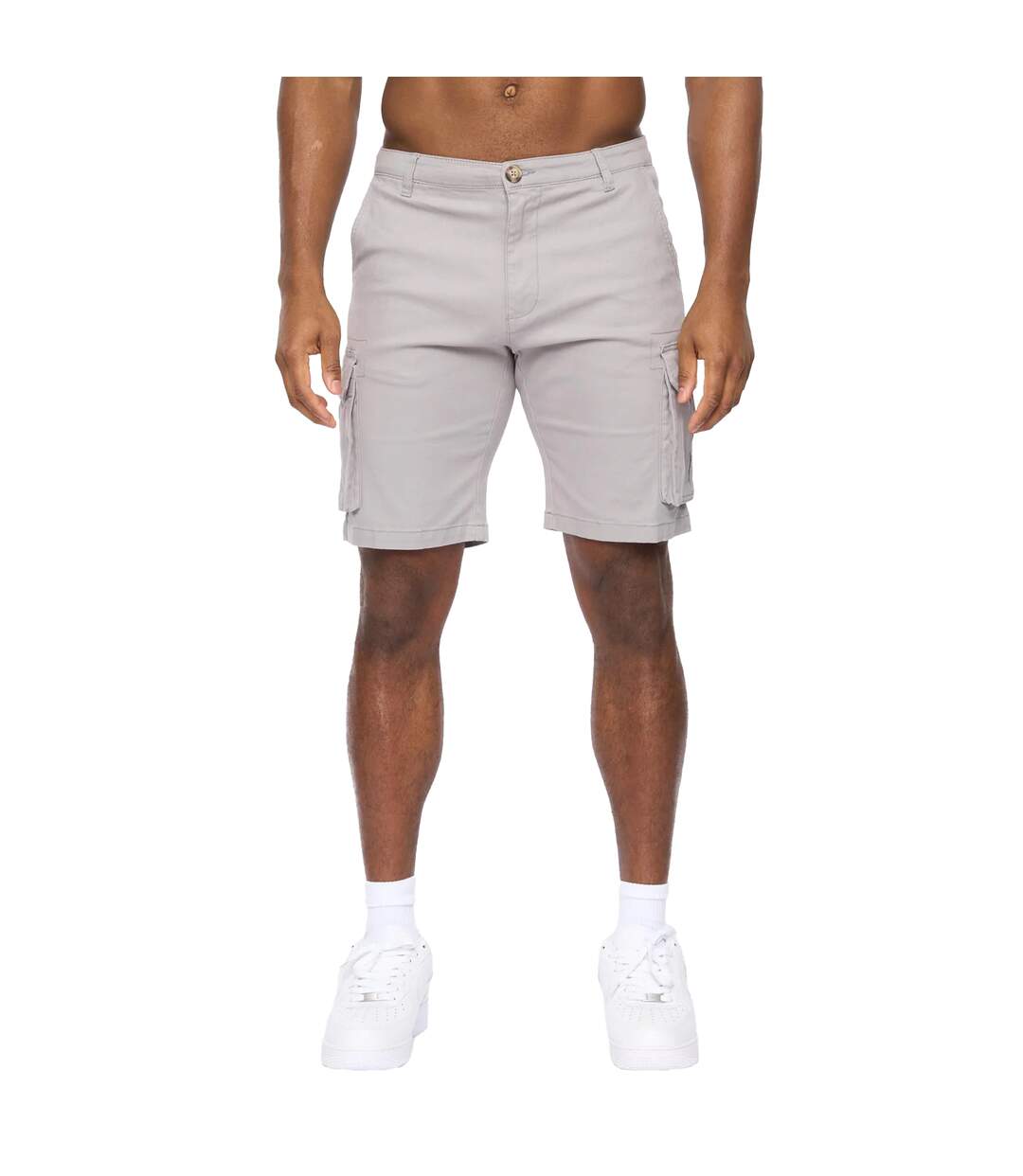 Short À Poches Frentons Homme Gris Crosshatch-2