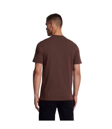 T-shirt Motif/style Rétro Homme Rouge Lyle & Scott