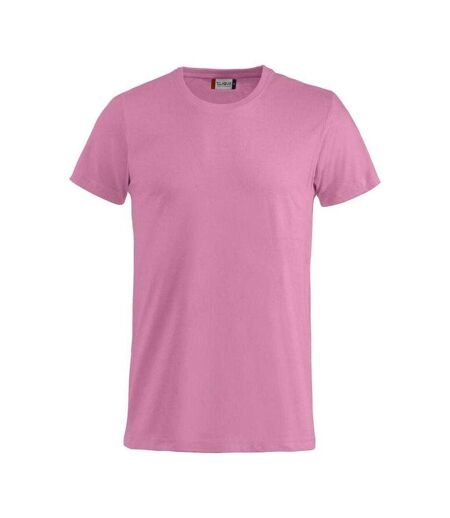 Mens Basic T-shirt Bright Pink Clique