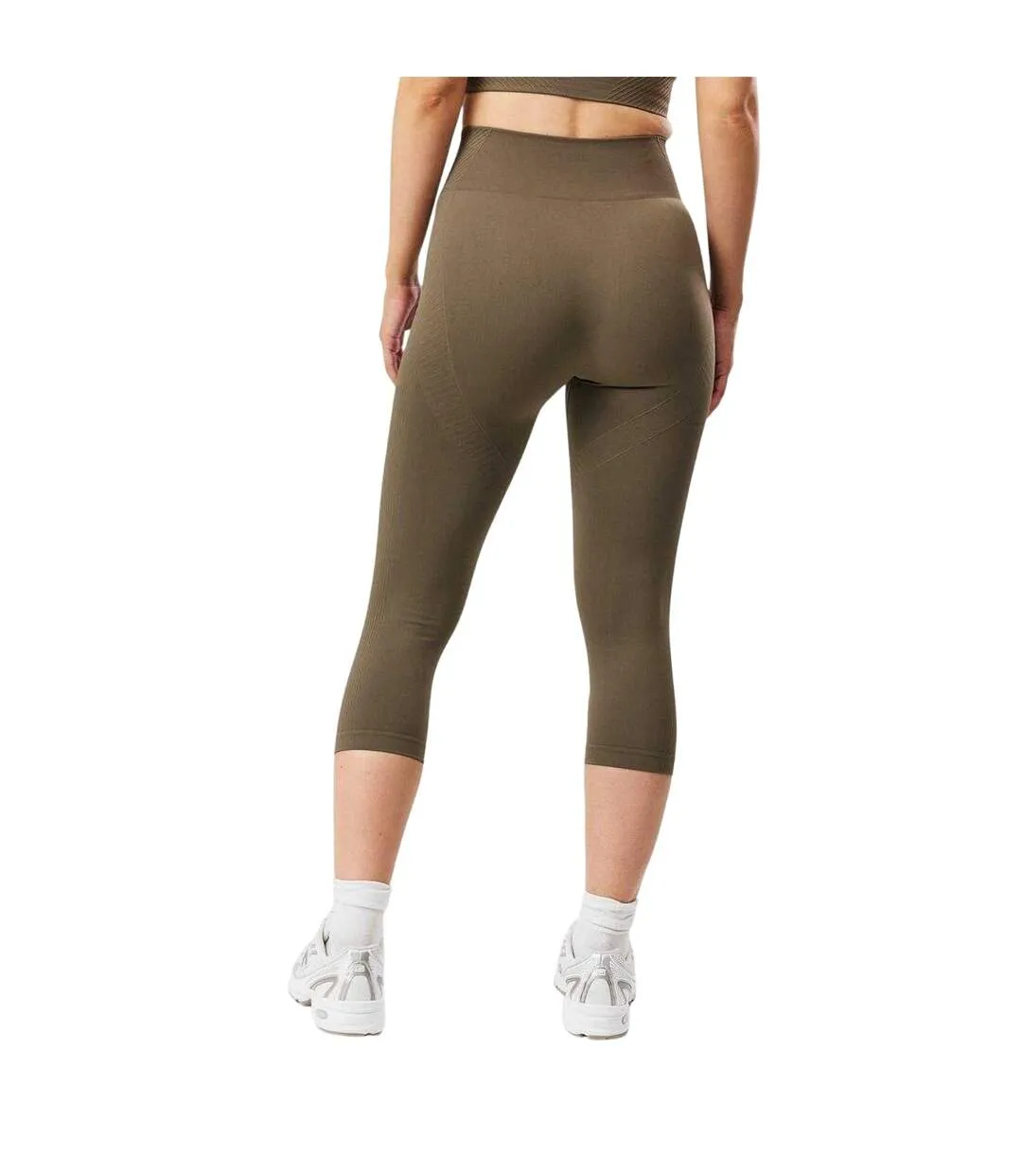 Legging ¾ Pro Femme Anthracite USA-3