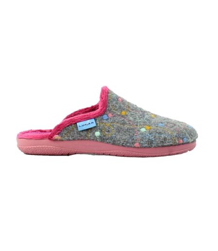 Chaussons Mules Impulse Femme Gris Lunar