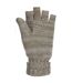 Trespass Womens/Ladies Mittzu Fingerless Knitted Ski Gloves (Damson Tone) - UTTP6149