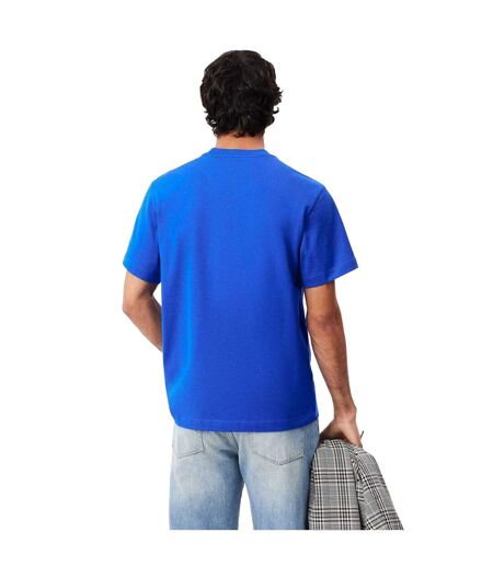T-shirt Homme Bleu Blanc Lacoste