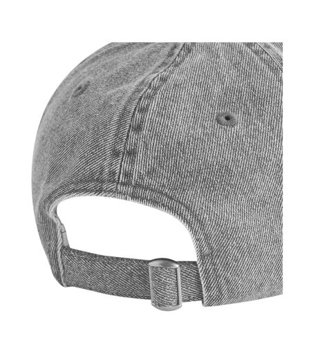 Casquette De Baseball Motif/style Uni Gris Délavé À L´acide Beechfield