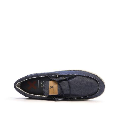Chaussures en toile marine homme xti 142841