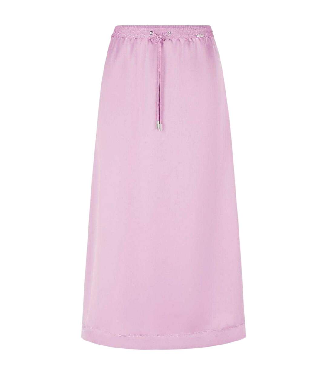 Womens/ladies Vesala Midi Pencil Skirt Pink Boss-1