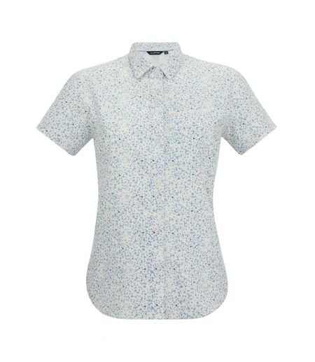 Chemisier Motif/style Pétale Femme Blanc Cassé Regatta