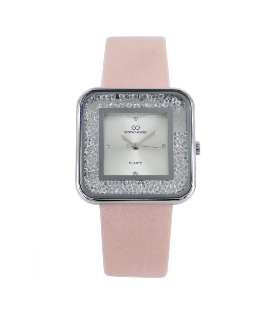 Montre Femme Strass Bracelet Rose GIORGIO