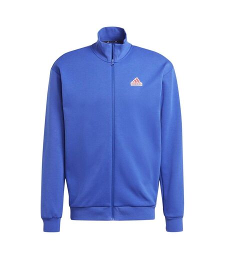 Mens Bos Regular Track Jacket Blue Adidas