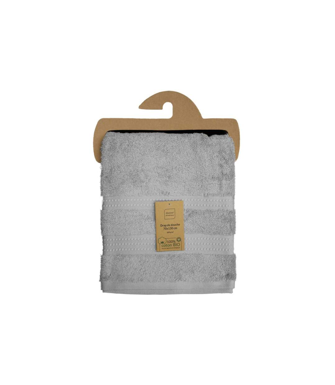 Drap de Douche Excellence 70x130cm Gris-5