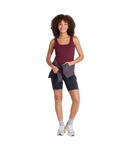 Débardeur Active Femme Bordeaux Animal
