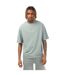 Mens Signature Logo Oversized T-shirt Moss Hype-2