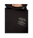 Sweat À Capuche Rayland Pour Hommes Noir Duck And Cover-4