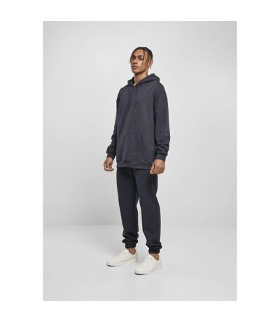 Mens Basic Oversized Hoodie Navy Build Your Brand