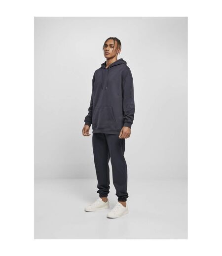 Mens Basic Oversized Hoodie Navy Build Your Brand