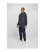 Mens Basic Oversized Hoodie Navy Build Your Brand-1