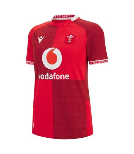 Maillot Domicile Motif/style Wales Ru 2025/26 Femme Rouge Macron