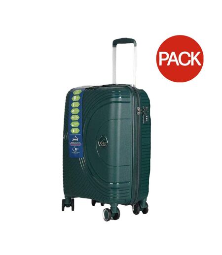 Valise Rigide À 8 Roulettes Taille Unique Vert XPLR