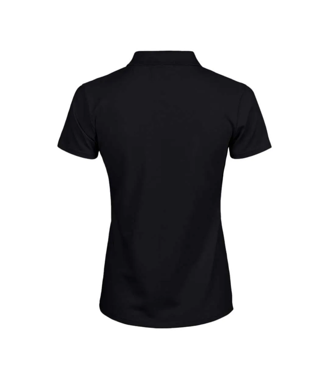 Polo À Manches Courtes Femmes Noir Tee Jays-2
