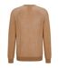 Mens Fine Knit Raglan Jumper Medium Beige Boss-2