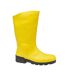 Devon unisex yellow safety wellington boots yellow/black Dunlop