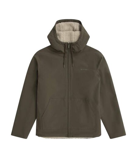 Mens Jack Borg Lined Jacket Green Animal
