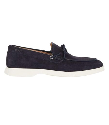 Mocassins Sienne Homme Bleu Foncé Boss