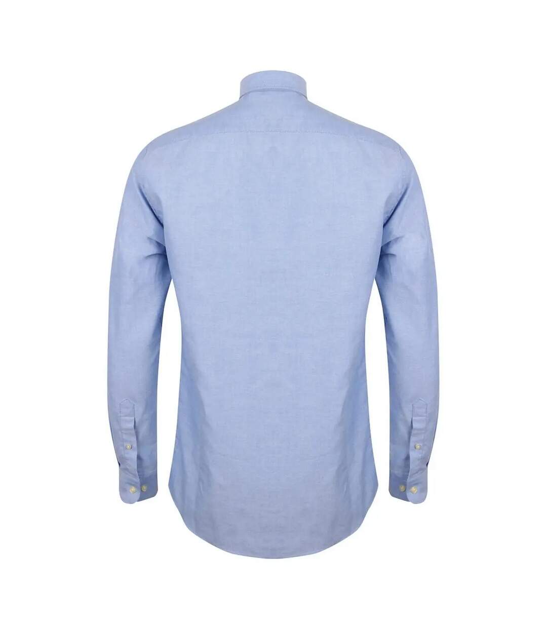 Chemise Manches Longues Classic Homme Bleu Oxford Henbury-3